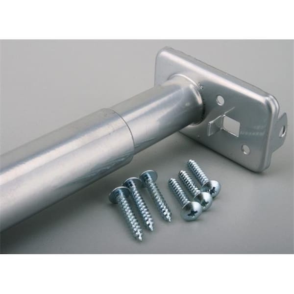 John Sterling 48in. To 72in. Platinum Adjustable Closet Rod RP0022-48-7 RP0022-48/72 - main